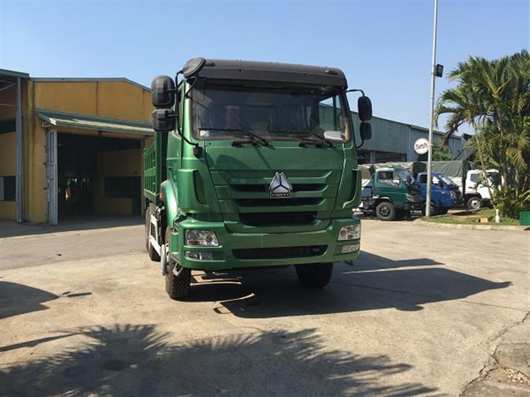 XE TẢI HOWO 3 CHÂN 290 HP THÙNG VUÔNG